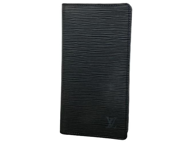 Louis Vuitton Long Bill Wallet Black  ref.2169880
