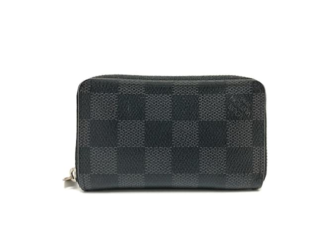 Louis Vuitton Damier Graphite Coin Purse Damier ebene Cloth  ref.2170035