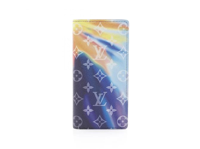 Louis Vuitton Portefeuille Brazza Bi-fold Long Wallet Multiple colors Cloth  ref.2170120