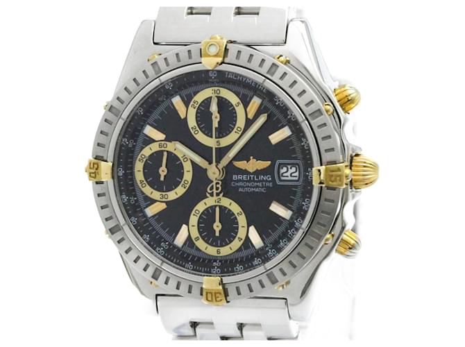 Breitling Chronomat 18K Gold Steel Automatic Watch  ref.2170378