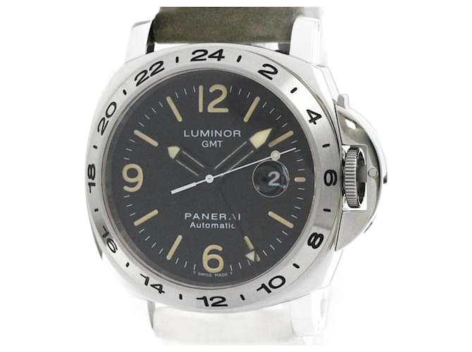 PANERAI Luminor GMT Steel Automatic Mens Watch PAM00023  ref.2170384