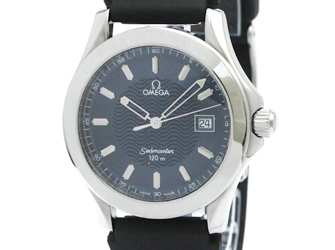 Omega Seamaster 120M Steel Rubber Quartz Men's Watch  ref.2170390
