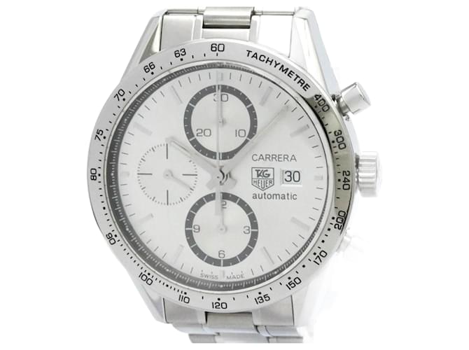 TAG Heuer Carrera Calibre 16 Chronograph Steel Watch  ref.2170410