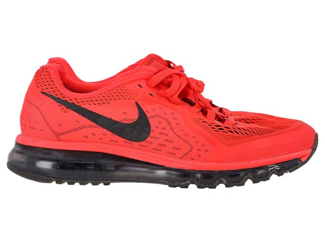 Baskets Nike Air Max 2014 Atomic Red en nylon rouge