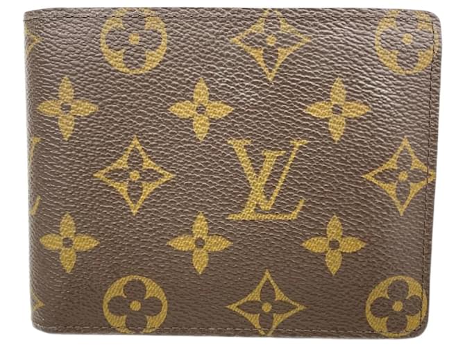 Louis Vuitton Monogram Portefeuille Florin Wallet Brown  ref.2171252