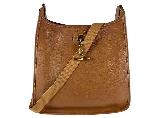 Hermès Bolsa de Ombro HERMES Vespa PM Marrom