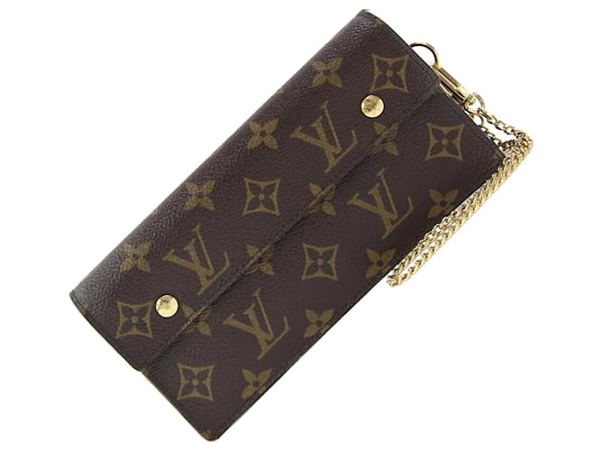 Louis Vuitton Monogram Bi-fold Long Wallet Patent leather  ref.2171467