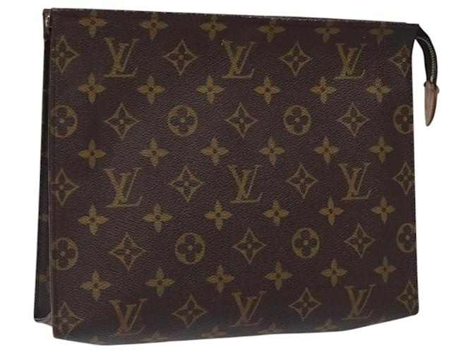 LOUIS VUITTON Monogram Posh Toilette 26 Pouch M47542 LV Auth 117465 Cloth  ref.2171940