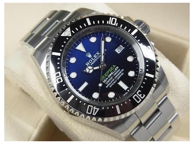 ROLEX Deepsea D blue Dial 136660 '23 purchased Mens Silvery Steel  ref.2172075