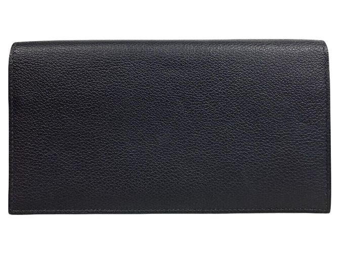 Hermès Monedero largo de tela Hermes Citizen Negro