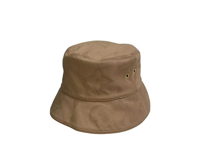 Cappello bucket reversibile Louis Vuitton Beige