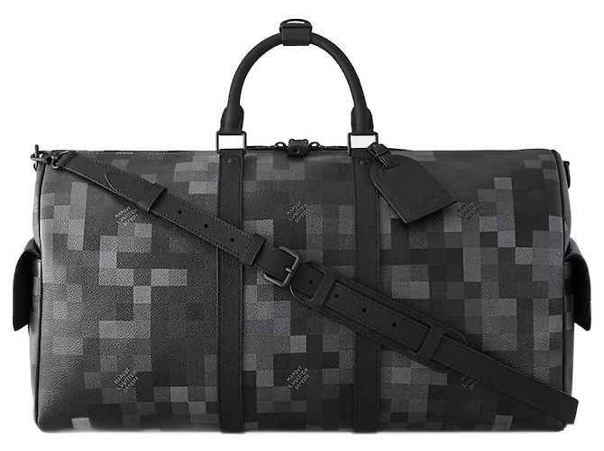 Abbesses Louis Vuitton LV keepall damouflage nouveau Gris