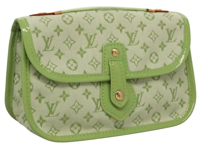 LOUIS VUITTON Monogram Mini Trousse Marie Kate Pouch Green M92935 Auth yk17915  ref.2174533