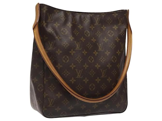 LOUIS VUITTON Monogram Looping GM Shoulder Bag M51145 LV Auth 117910 Cloth  ref.2174534