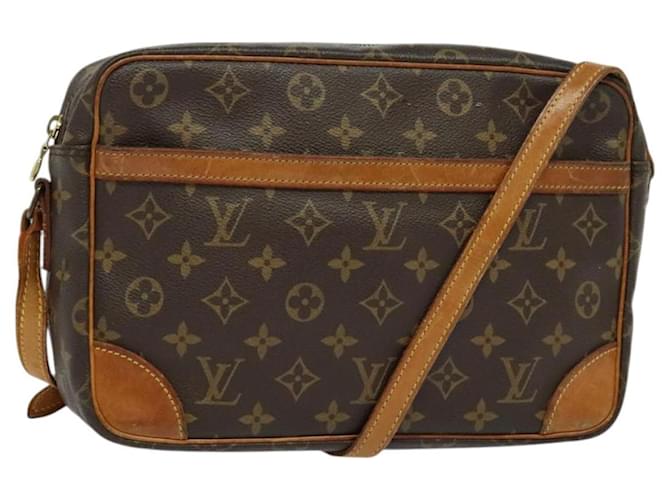 LOUIS VUITTON Monogram Trocadero 27 Shoulder Bag M51274 LV Auth 117312 Cloth  ref.2174551