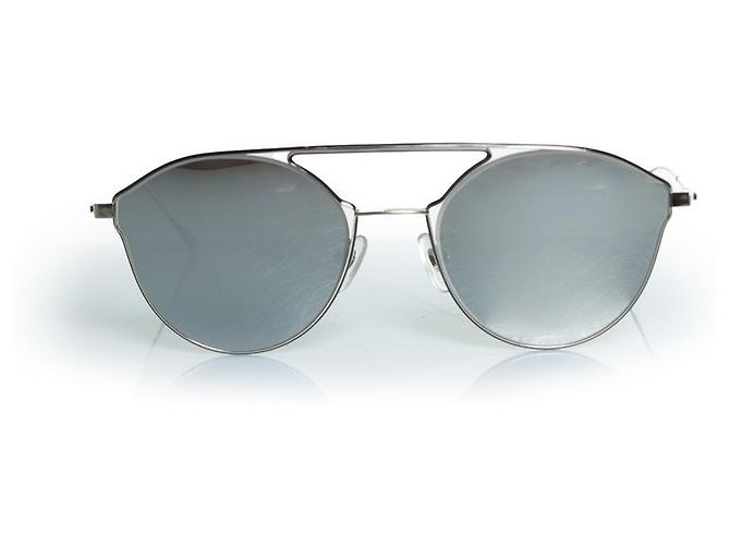 Autre Marque Gafas de sol plateadas Yuichi Toyama, US-016 Plata