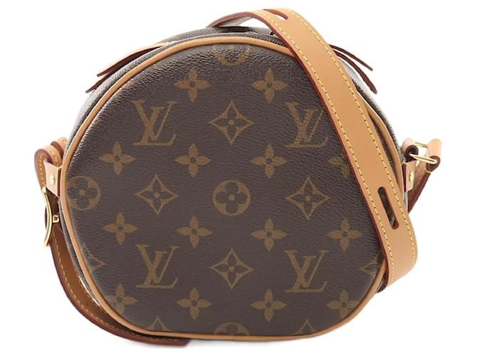 Louis Vuitton Monogram Boite Chapeau Souple PM Shoulder Bag M45578 Brown Cloth  ref.2174626