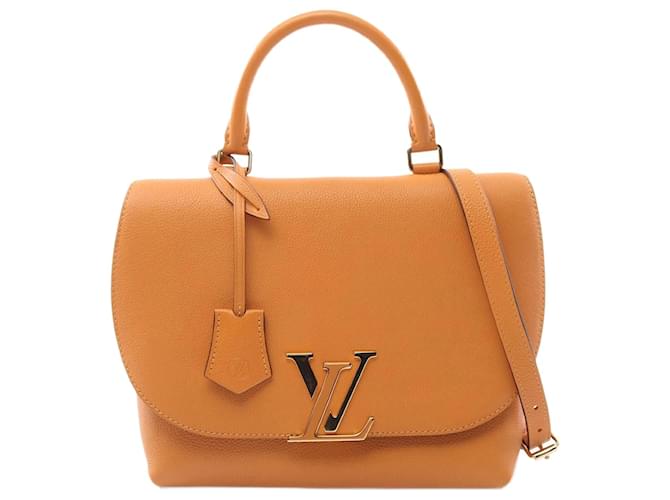 Louis Vuitton Taurillon Volta Handbag M55060 Brown Leather  ref.2174702