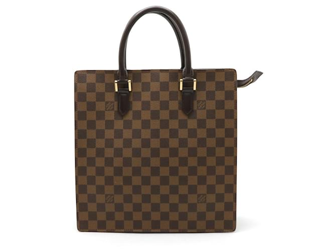 Louis Vuitton Damier Venice PM Tote Bag N51145 Brown Cloth  ref.2174825