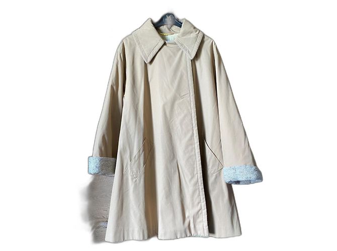 Céline Beige Polyester Coat