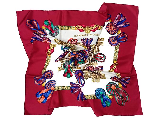 Hermès Les rubans du cheval Multicolore 