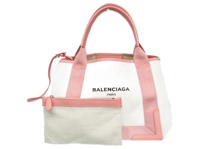 Everyday Bolsa de mão Balenciaga Navy Cabas S