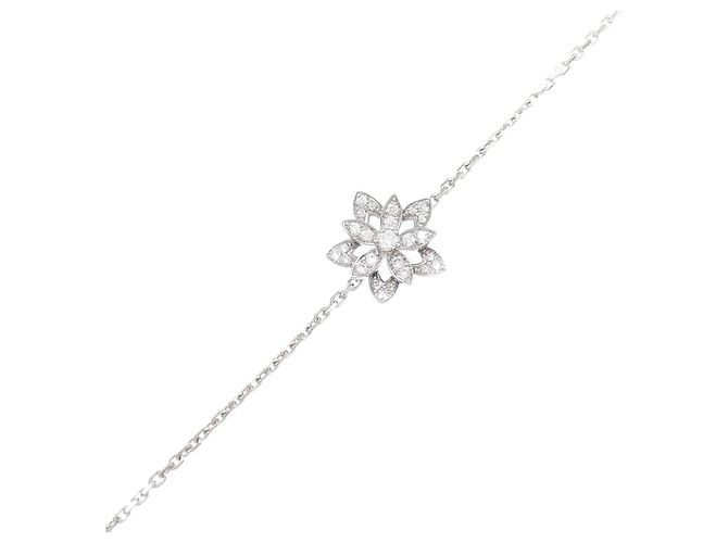 Pulsera Mini Charm Lotus Van Cleef & Arpels 