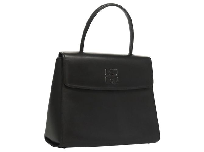 GIVENCHY Handtasche aus schwarzem Leder Auth yk17882