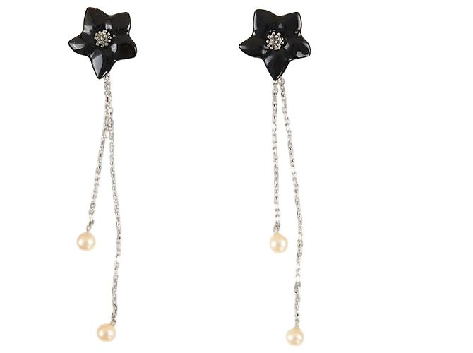 Baccarat Silberne Ohrringe