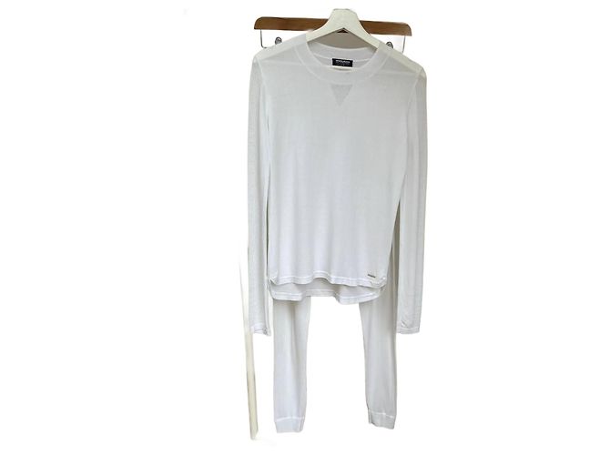 Set, tuta due pezzi Woolrich Bianco