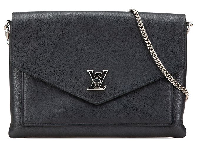 Twist Pochette MyLockMe Chain nera Louis Vuitton Nero