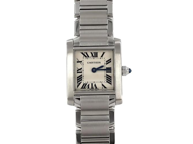 Cartier Tank Francaise SM W51026Q3 Stainless Steel Wristwatch  ref.2180032