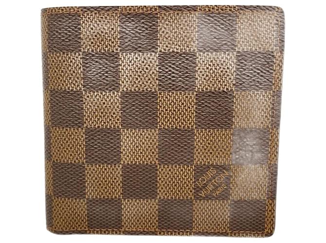 Louis Vuitton Damier Portefeuille Marco Wallet Damier ebene  ref.2180292
