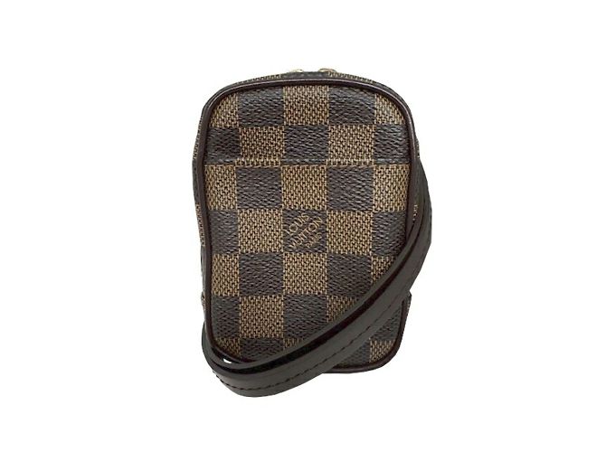 Sac à épaule Okapi PM Louis Vuitton Marron Damier ebène