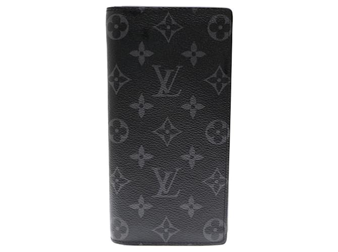 Louis Vuitton Brazza Black Cloth  ref.2180898