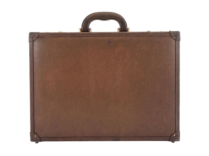 Gucci Brown Leather Attaché Case  ref.2181246