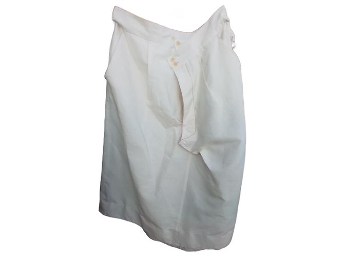 Autre Marque Ixos. Falda asimétrica Blanco roto