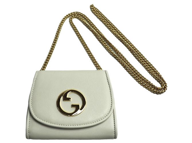 Gucci Interlocking G Blondie Medium Chain Wallet