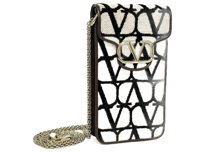Borsa a spalla per smartphone Valentino Iconograph
