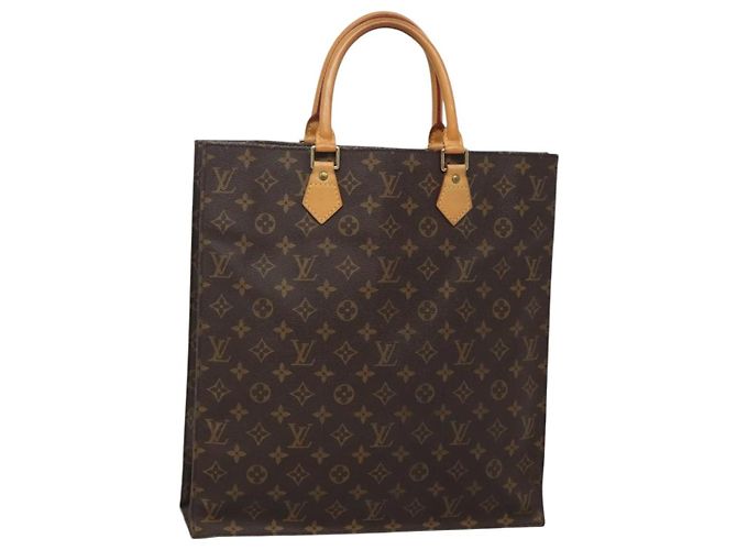 LOUIS VUITTON Sac Plat Monogram Sac à Main M51140 LV Auth am8175 Monogramme