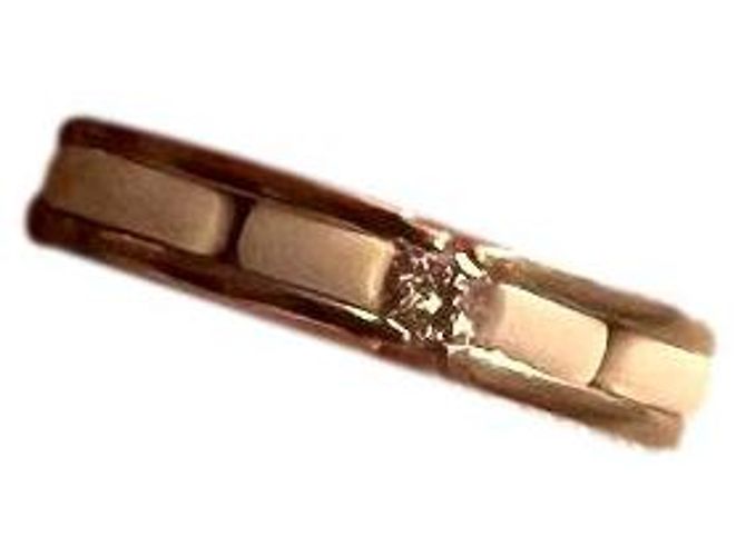 Anillo Chanel ultra diamante Hardware de plata