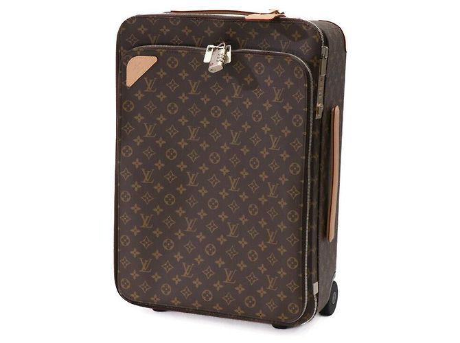 Mala Louis Vuitton Monogram Pegase 55 NM Marrom