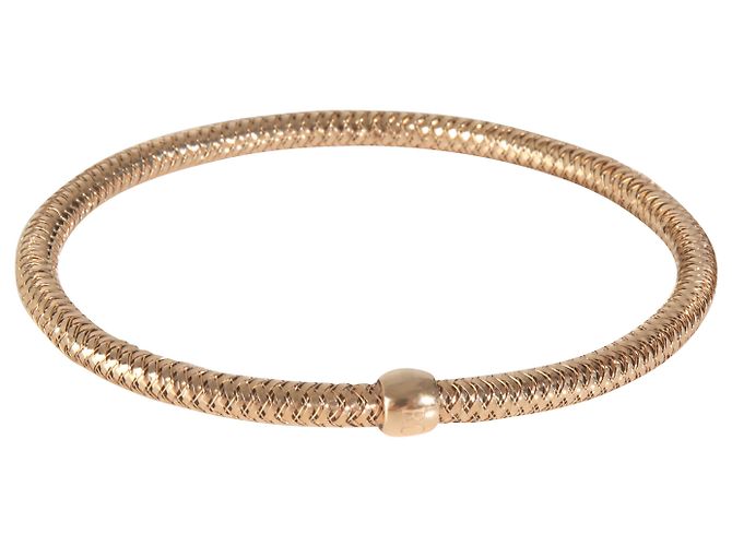 Pulsera flexible Primavera de oro rosa de 3,5 mm de Roberto Coin