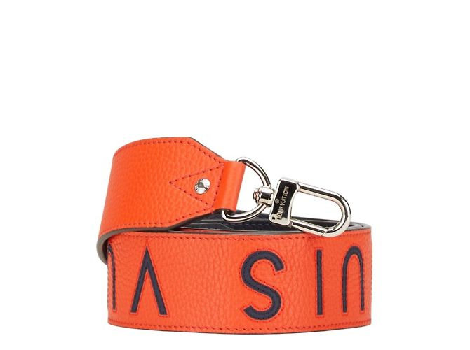 Louis Vuitton Volcano Orange Leather Shoulder Strap
