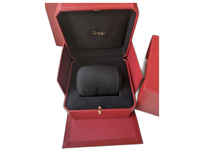 Cartier Brazalete Love Trinity JUC Caja de cojín Bolsa de papel Roja