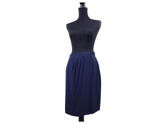 Gonna blu Max Mara vintage anni 90