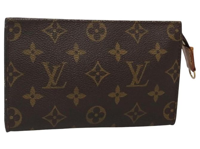 LOUIS VUITTON Monogram Bucket PM Bolsa de Accesorios LV Auth th5913 Monograma