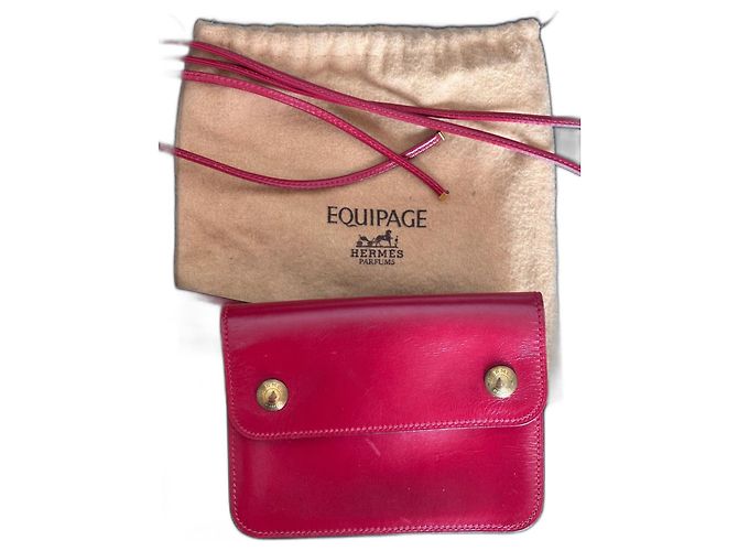 Hermès - vintage rote Gürteltasche