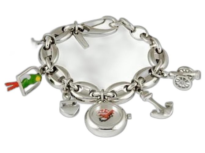 Da coleção pulseira-relógio MOSCHINO Time 4 Pirates prata