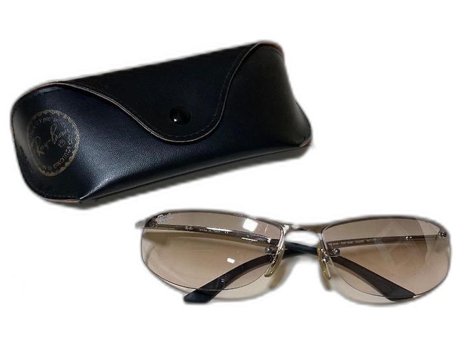 Ray-Ban TOP BAR 3179 Sonnenbrille Grau Metall